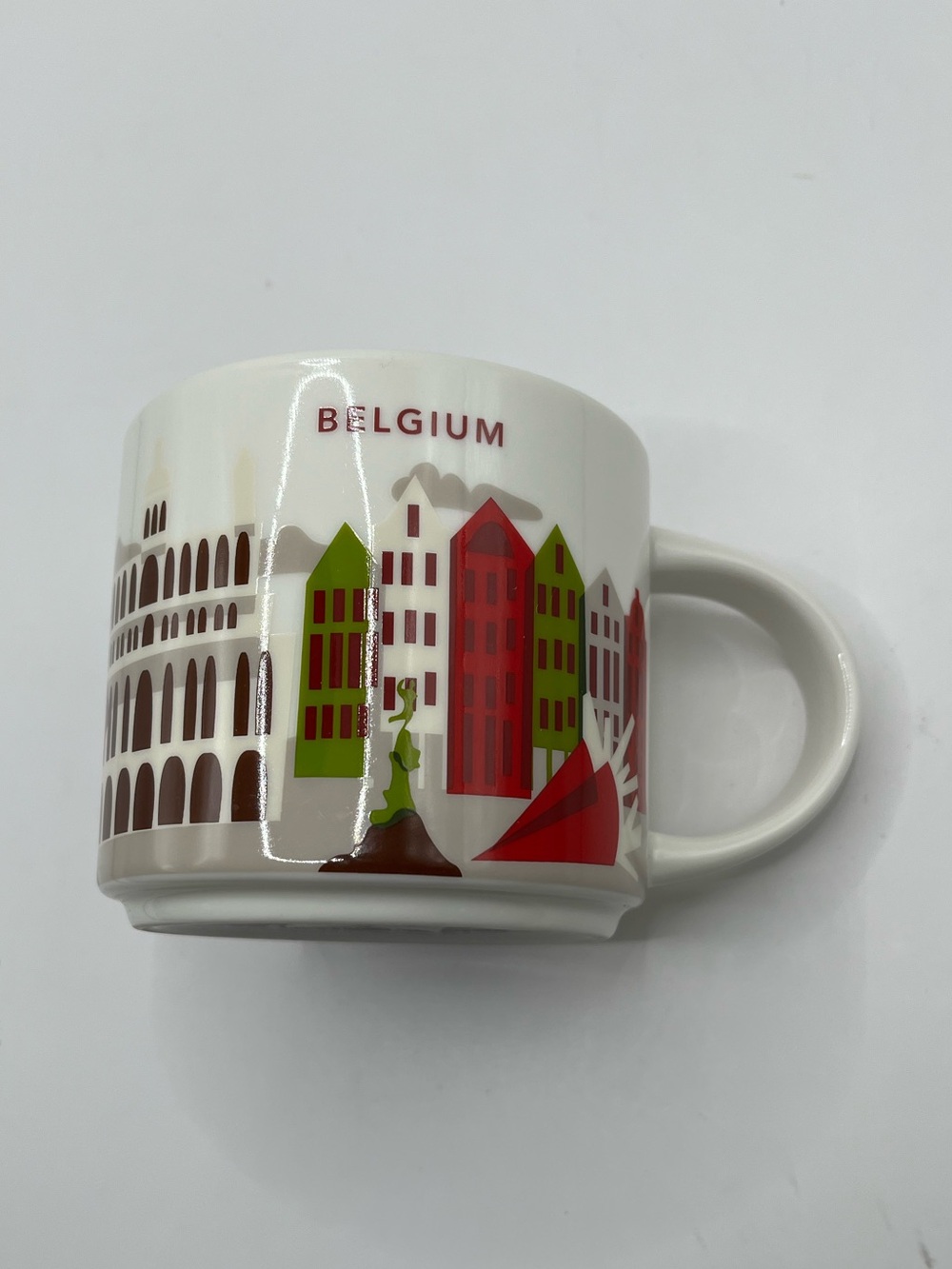 Starbucks Belgium You Are Here Cityscape Collectible Mug
